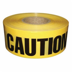 Scotch 330-Y-3X1000FT Barricade Tape 300 Above Ground CAUTION