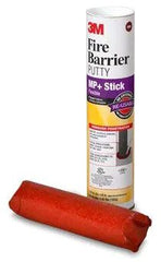 3M MP+STICK Moldable Fire Barrier Putty Stix 4 hr (1.5 x 6 in)