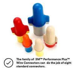 3M O/B+JUG Performance Plus Wire Connector 600 Volt 500 per Jug