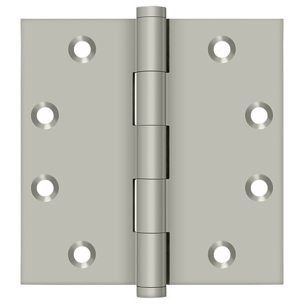 DELTANA Deltana DSB4515 Square Door Hinge 4.5x4.5 Satin Nickel