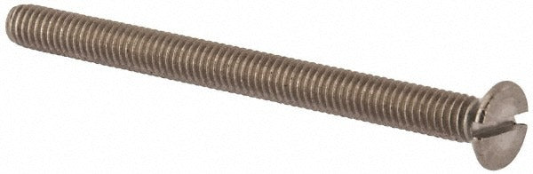 VALUE COLLECTION Value Collection MSFXX04050-050BX M4x0.7 Flat Slotted Screw 50mm