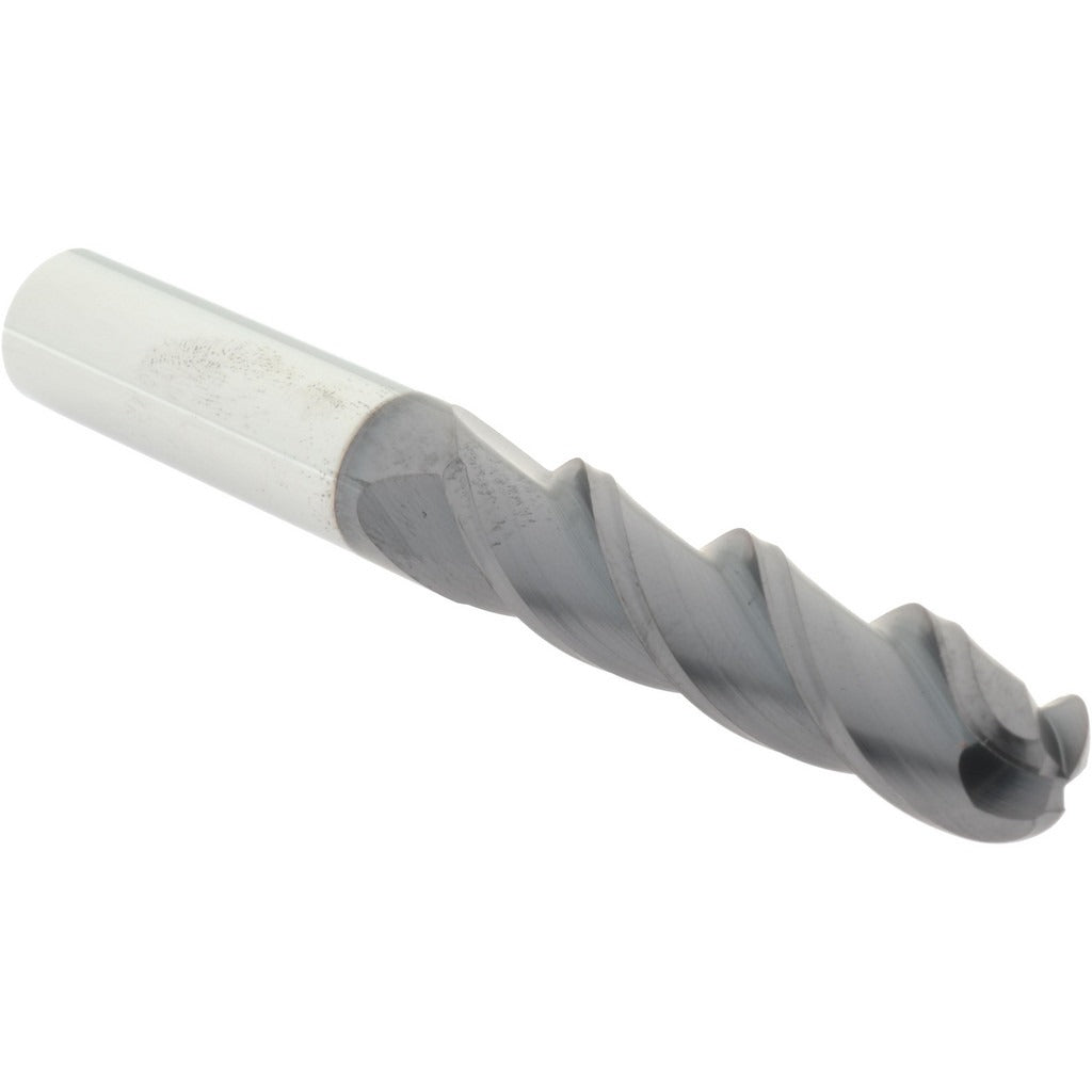 ACCUPRO Accupro 14788657 Ball End Mill 0.5 in 3 Flute Solid Carbide