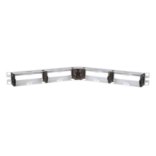 PANDUIT Panduit QAPP24WH Angled Patch Panel 24 Port