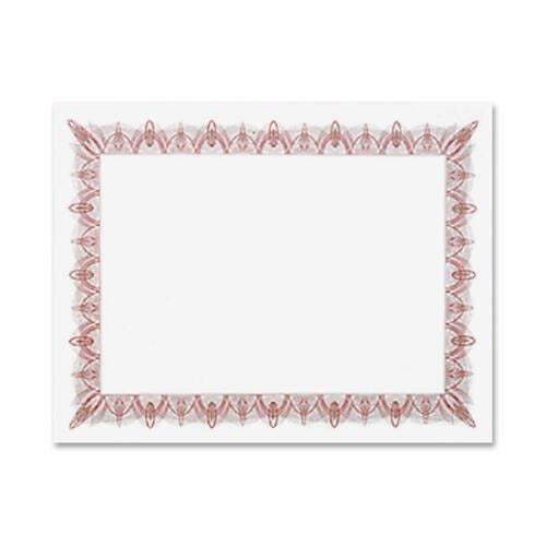 GEOGRAPHICS Geographics GEO39086 Certificate Paper Red Parchment 25pk