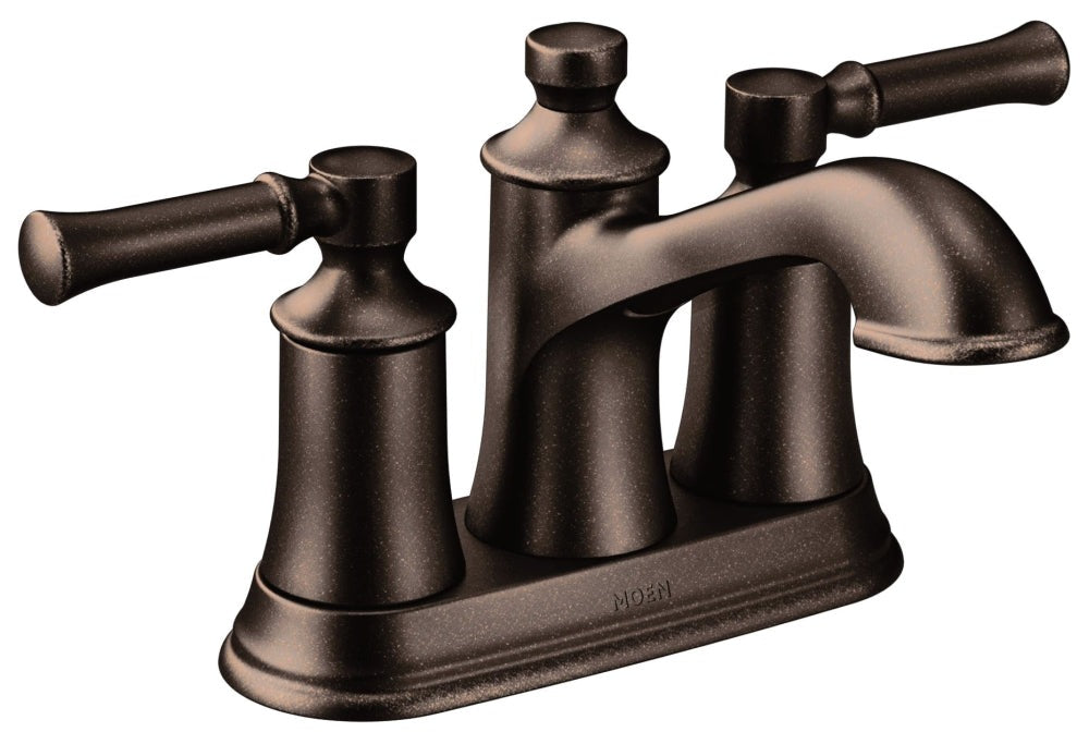 MOEN Moen 6802ORB Dartmoor 2 Handle Centerset Bathroom Faucet Oil Rubbed Bronze