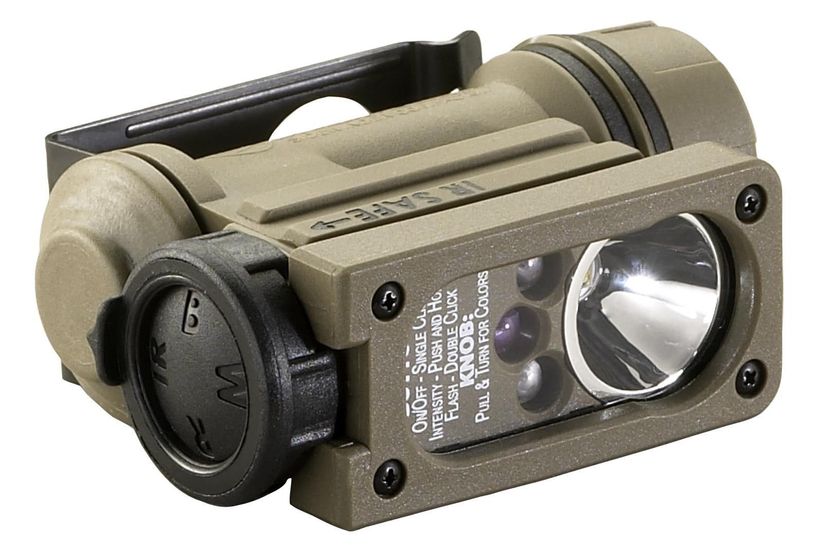 STREAMLIGHT Streamlight 14518 Sidewinder Compact II Military Helmet Kit 55 Lumens (185Â° Tilt) 14518