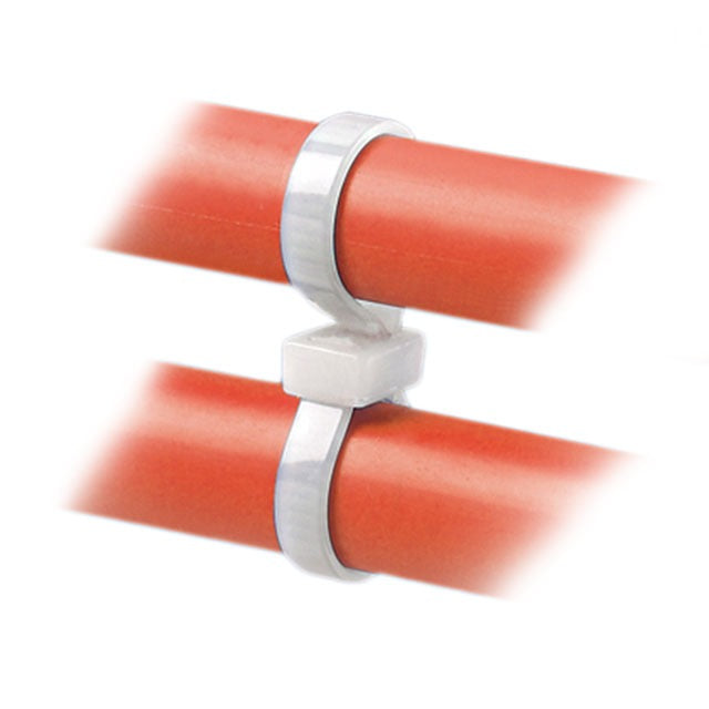 PANDUIT Panduit SSB2S-C Sta-Strap Bow-Ty Double Loop Tie 6.8 In (Pack 100) SSB2SC