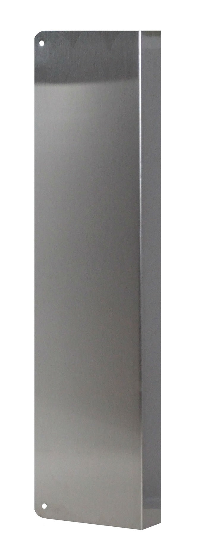 DON-JO Don-jo CW20BS Blank Classic Wrap Around Plate Stainless Steel