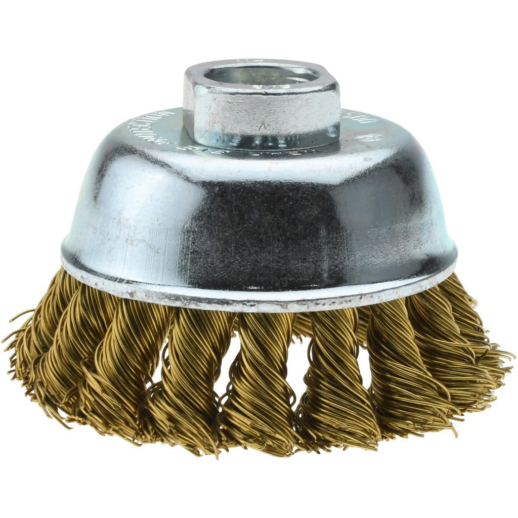 VALUE COLLECTION Value Collection 2107558350 Brass Knotted Cup Brush 3in