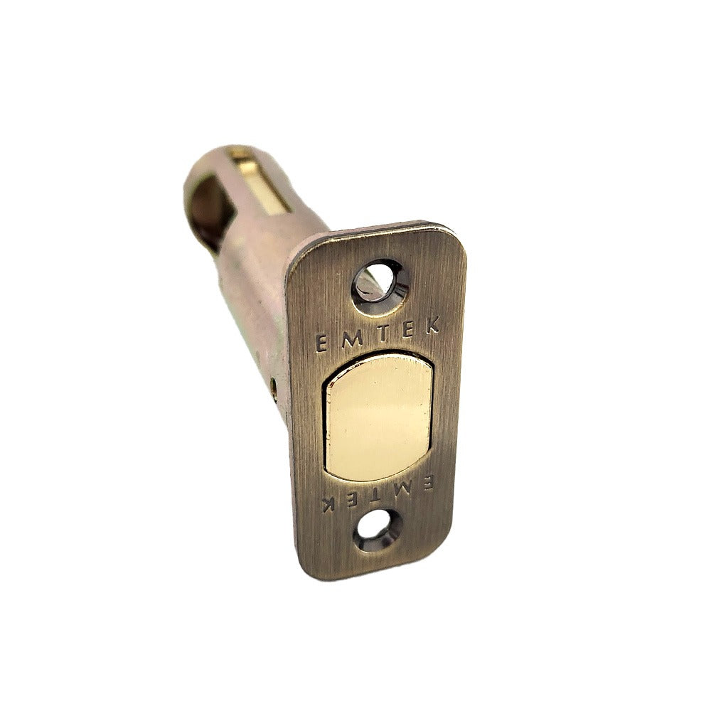 EMTEK Emtek LC4-DBLCH275R-US7 Radius Deadbolt Latch 2-3/4 in Backset