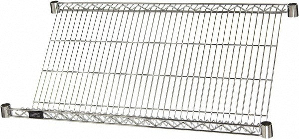 QUANTUM STORAGE SYSTEMS Quantum Storage 2436SL Wire Shelf 36x24 in 400 Lb Add-on