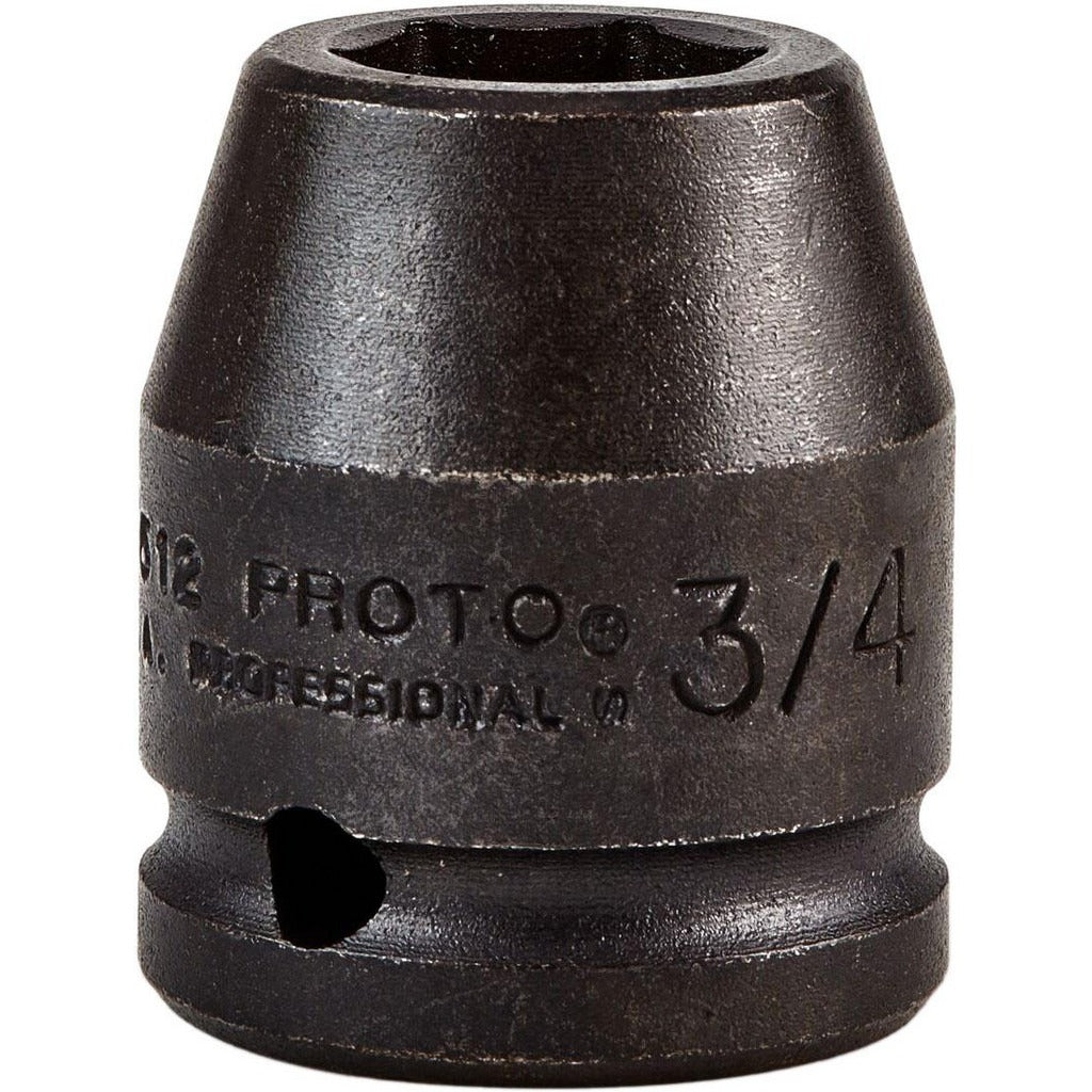 PROTO Proto J07512 Impact Socket 3/4 in Drive 6-point Hex