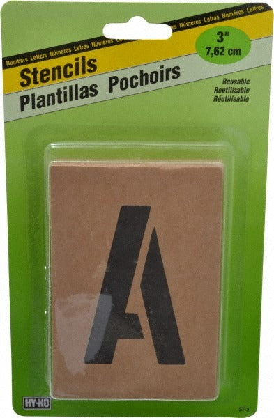 VALUE COLLECTION Value Collection ST-3 Letter Set Stencil A-z 3 Inch