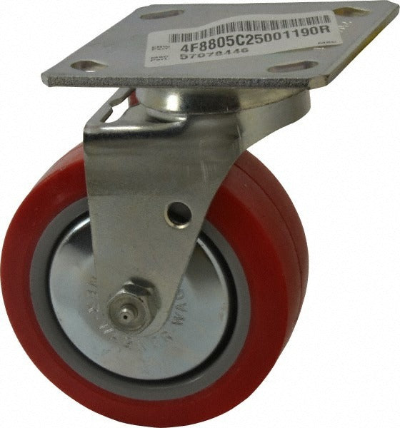 E.R. WAGNER E.r. Wagner 4F8805C25001190 Swivel Caster 650 Lb 5 in