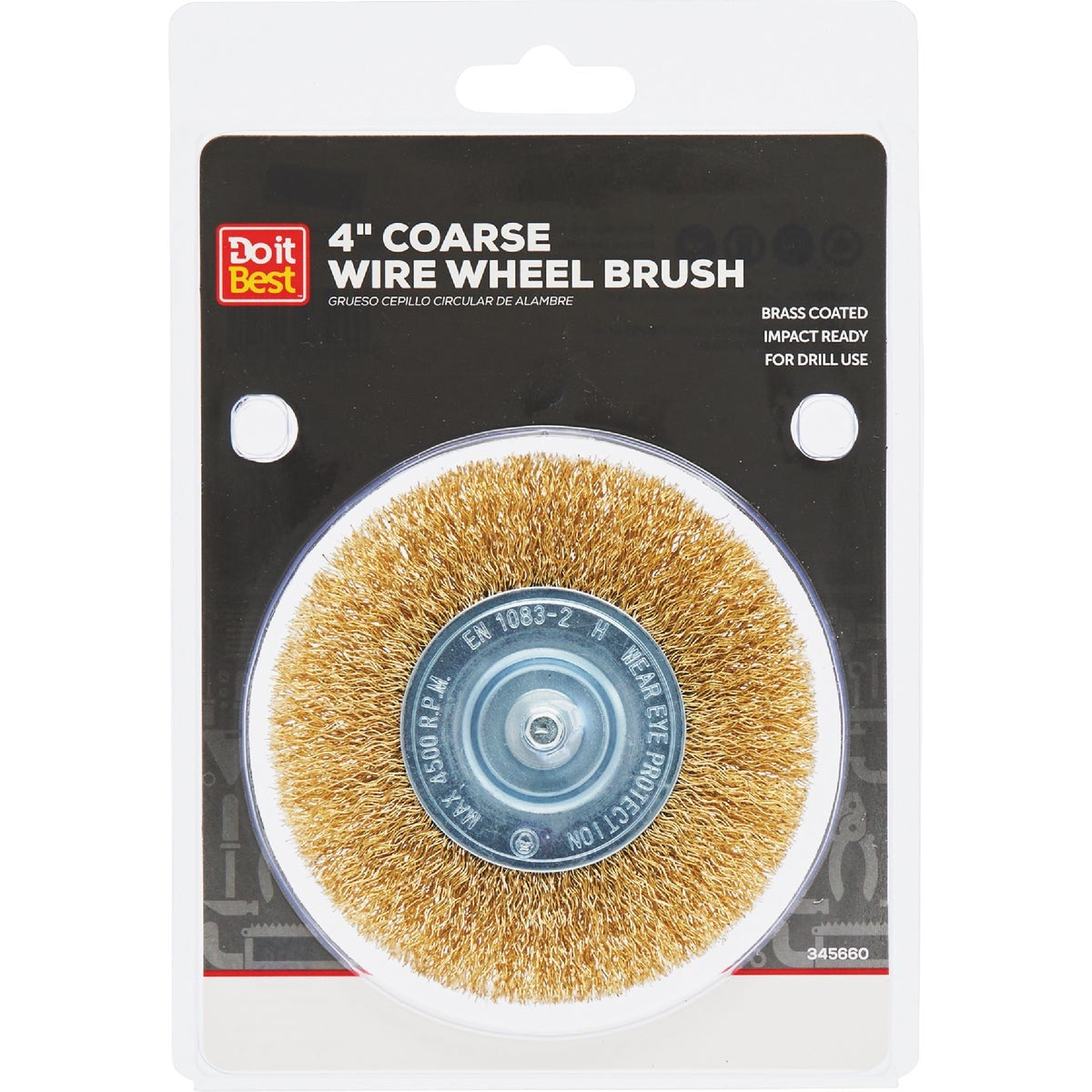 BSC PREFERRED Bsc Preferred 600 010-9009 Mounted Wire Wheel Brush