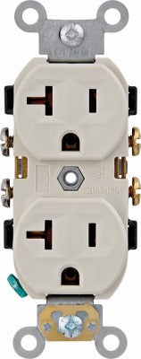LEVITON Leviton R56-CBR20-00T 20A Duplex Outlet Receptacle