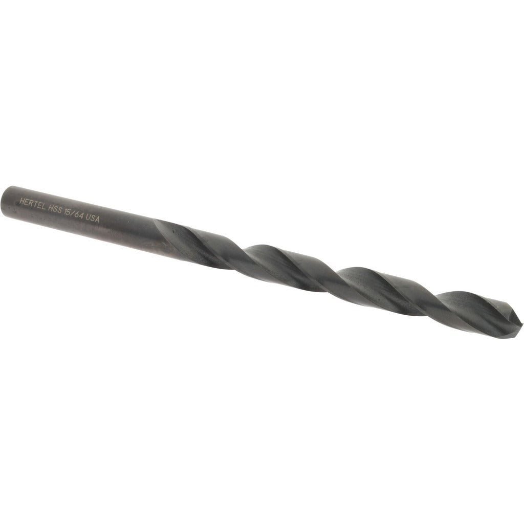 HERTEL Hertel 84579168 Jobber Drill 15/64 in 135 Deg Hss Oxide