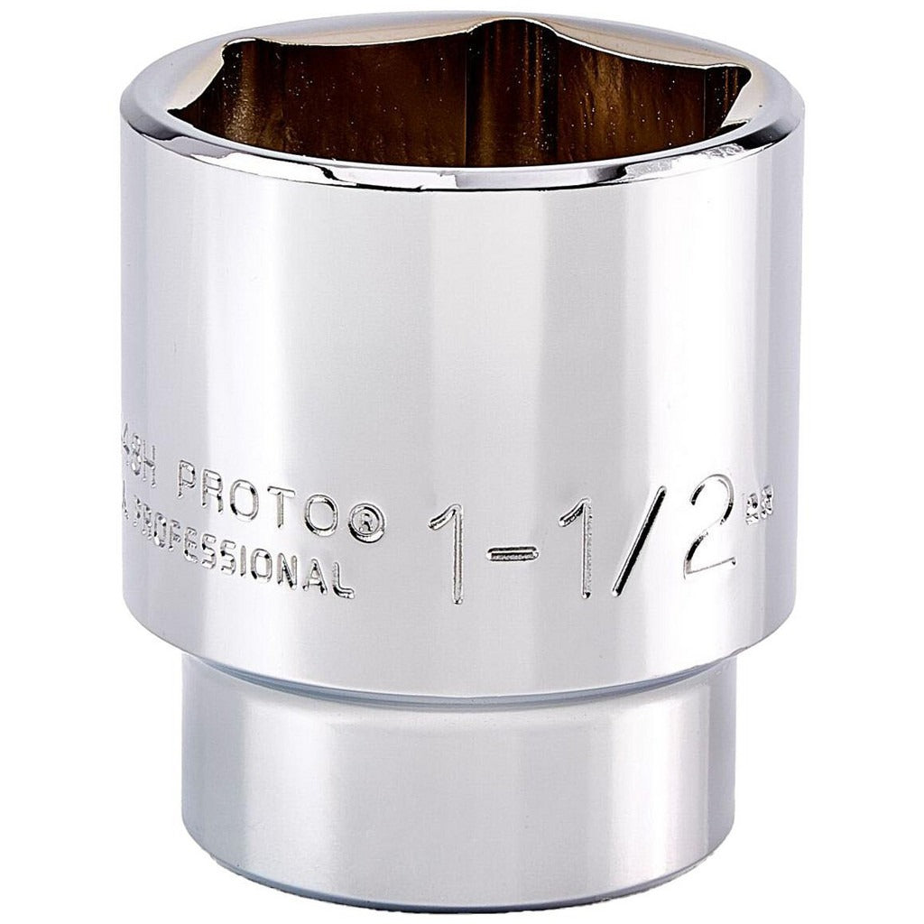 PROTO Proto J5448H 1-1/2 Inch 6-point Hand Socket