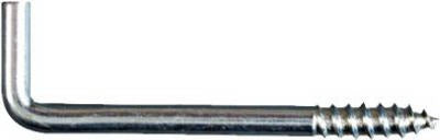 NATIONAL HARDWARE National Mfg N120-436 Square Bend Screw Hook Zinc 10 Pack