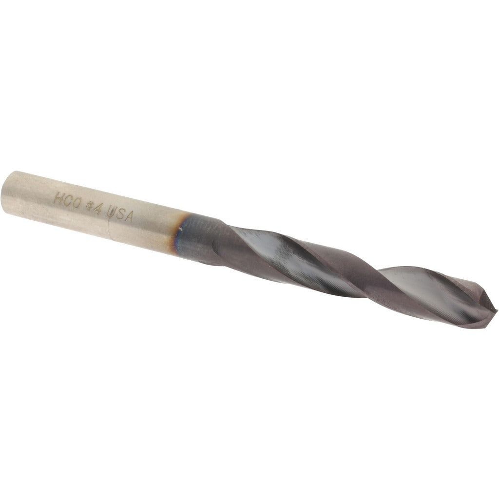 HERTEL Hertel 74132028 Screw Machine Drill Bit Size 4 Cobalt