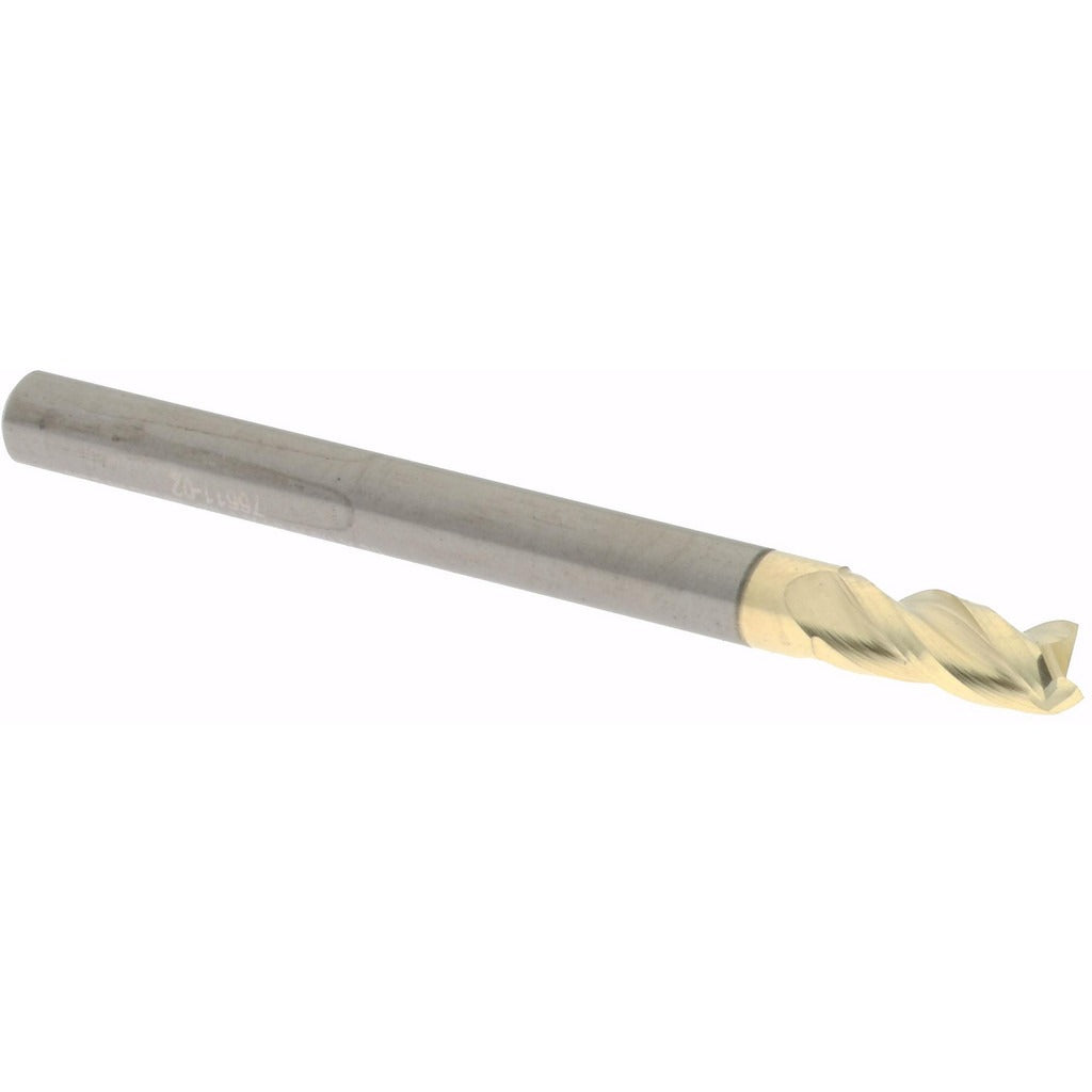 ACCUPRO Accupro 315123 Square End Mill 1/8 in 3 Flute Carbide