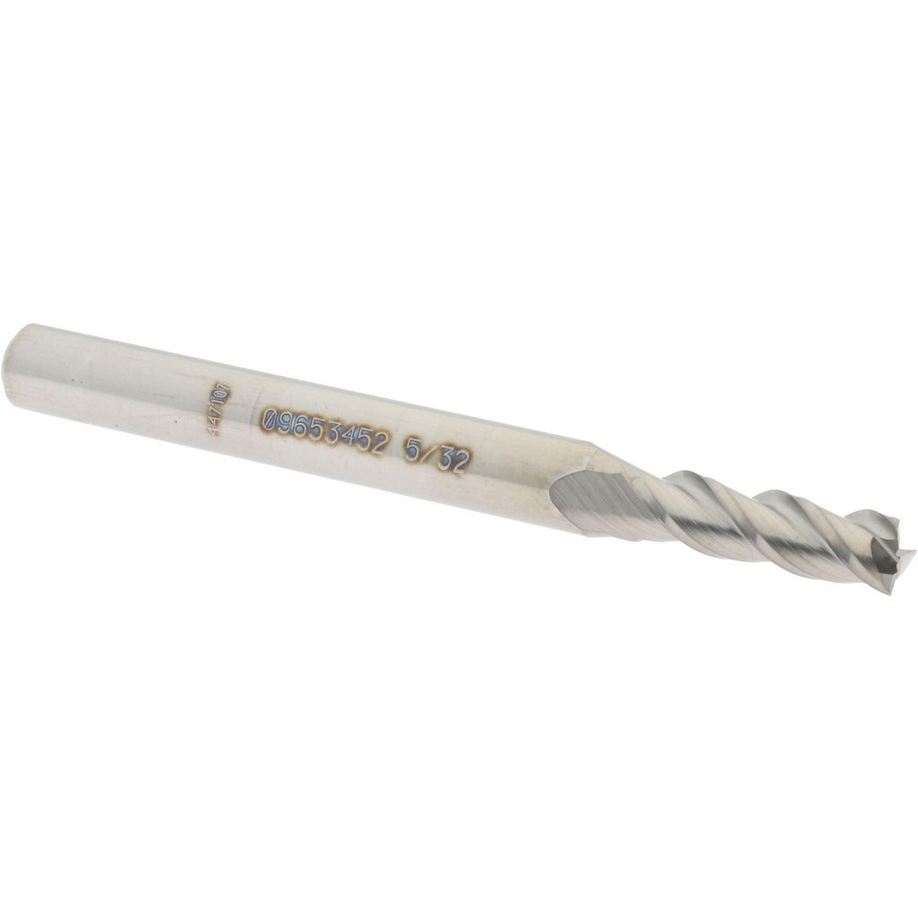 ACCUPRO Accupro 12181908 Square End Mill 5/32 in 3 Flute Carbide