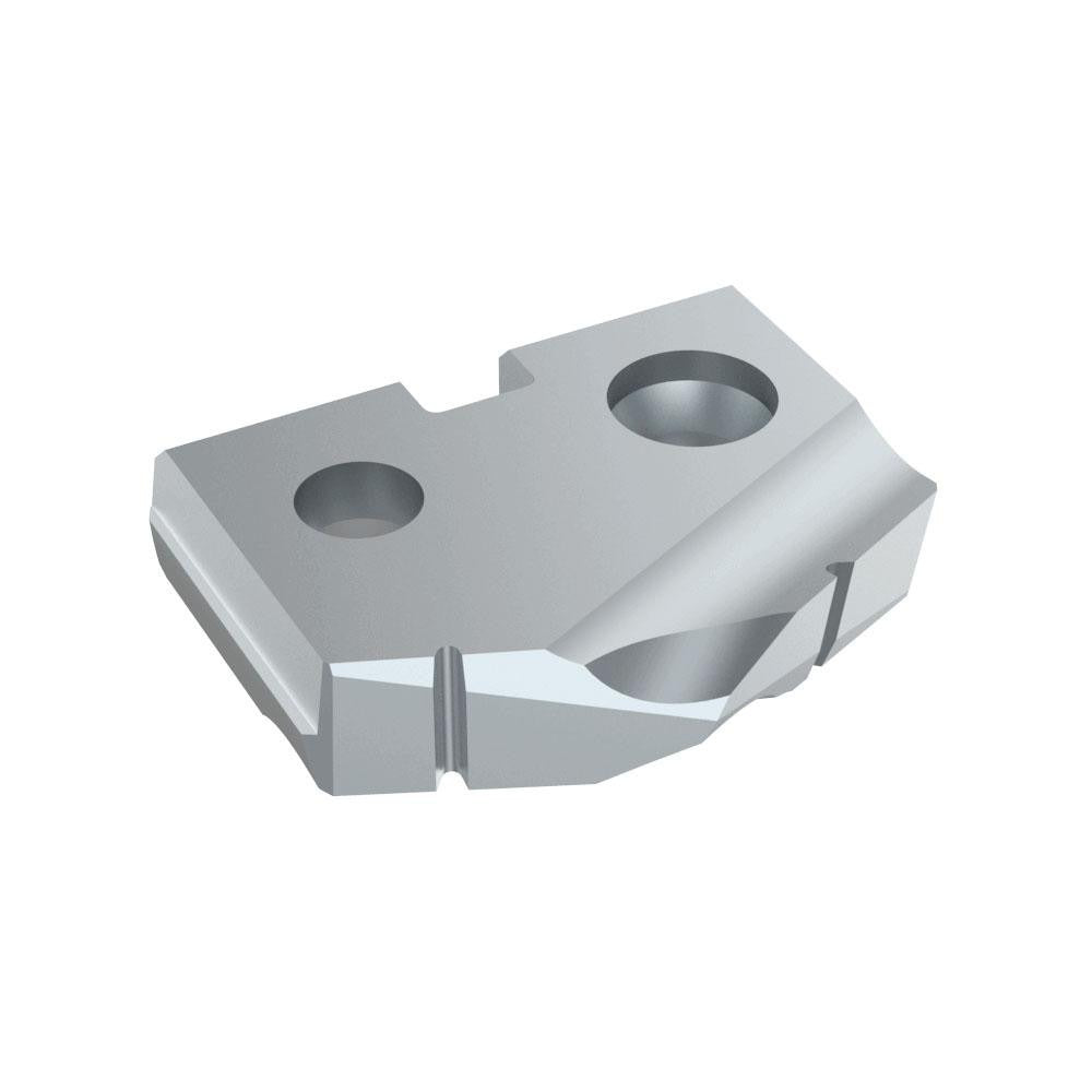 ALLIED MACHINE AND ENGINEERING Allied 151N-.703 Spade Drill Insert 45/64 in Cobalt Ticn