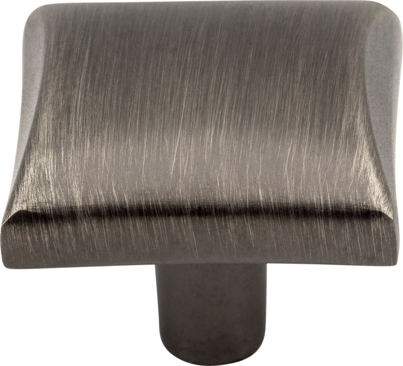 ELEMENTS Elements 525BNBDL Square Cabinet Knob Brushed Pewter
