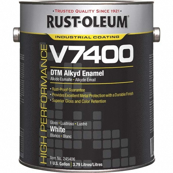 RUST-OLEUM Rust-oleum 245406 Alkyd Enamel Paint High-gloss White