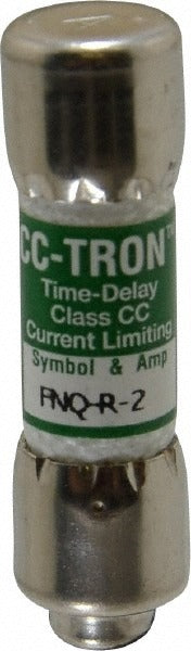 EATON Cooper Bussmann FNQ-R-2 2A Cc Time Delay Cartridge Fuse