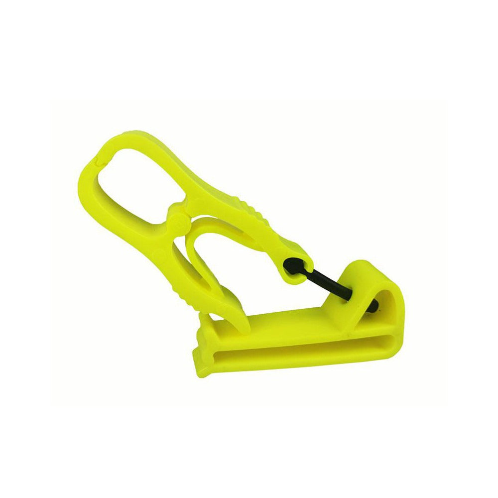 PRO-SAFE Pro-safe BS-Y Glove Clip Belt Slot Plastic Lime