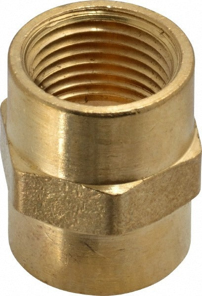 CERROBRASS Cerrobrass 103A-C Brass Pipe Coupling 3/8 in Fnptf
