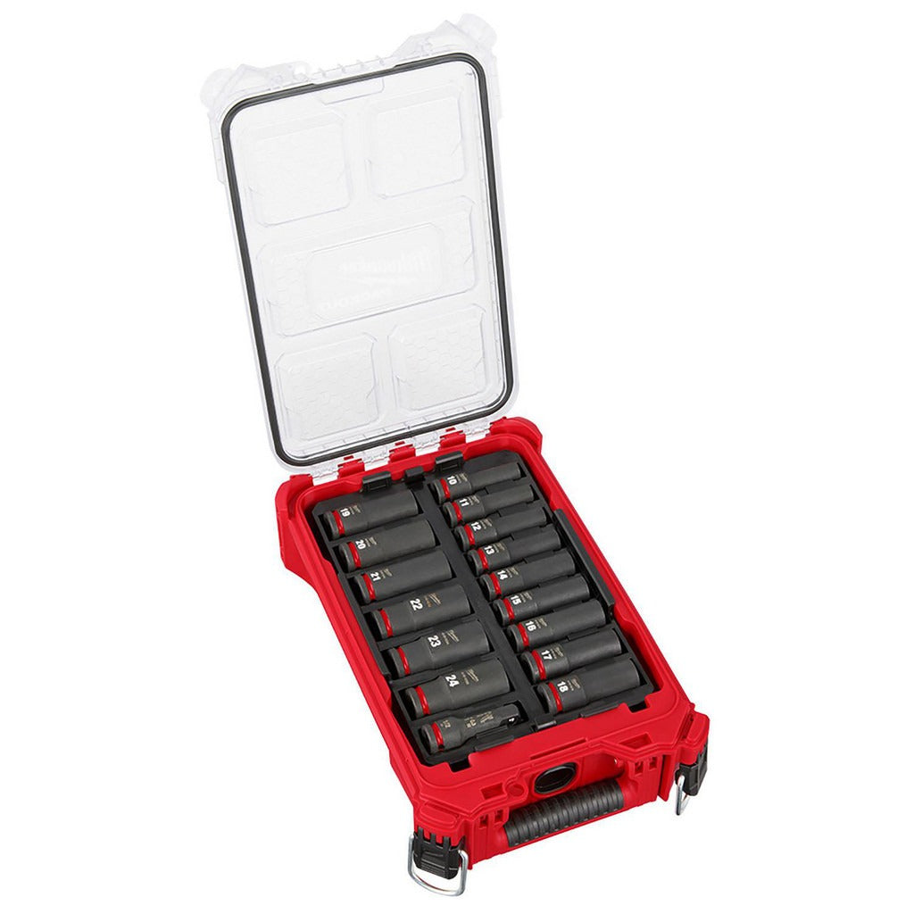 MILWAUKEE Milwaukee Tool 49-66-6803 Impact Socket Set 16pc 1/2 in
