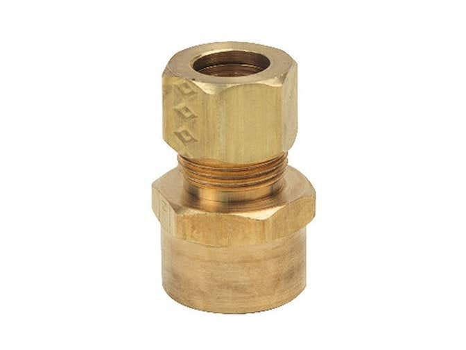 BRAXTON HARRIS COMPANY Braxton Harris Company c666-6-lf Brass Compression Adapter