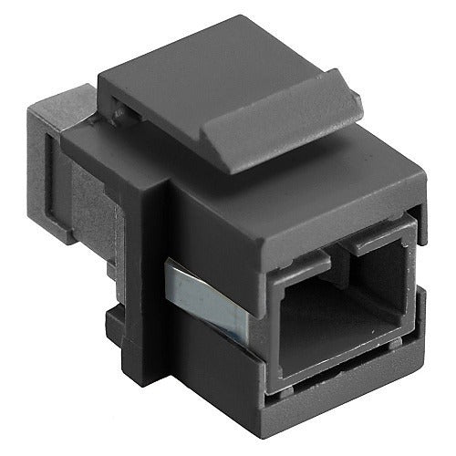 HUBBELL Hubbell Premise Wiring SFFSCSBKBK Sc Simplex Fiber Insert
