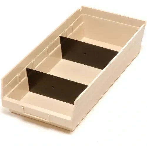 QUANTUM STORAGE SYSTEMS Quantum Storage Systems DSB209/210/216 Shelf Bin Divider (Fits 11-1/8 in x 6 in, Pack of 50)