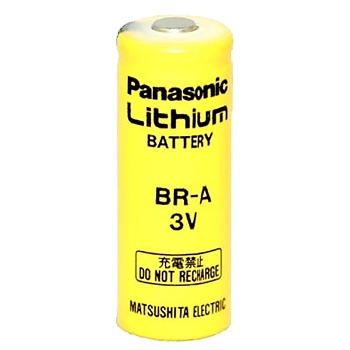 PANASONIC Panasonic BR-A Primary Lithium Battery 3 V (A size / 17.0 x 45.5 mm) BR17455
