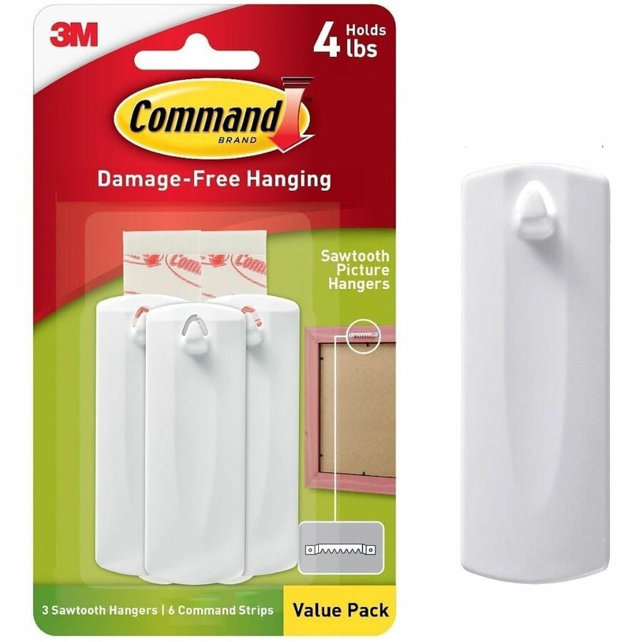 3M 3M MMM17042ES Sawtooth Picture Hangers (Pack of 3)