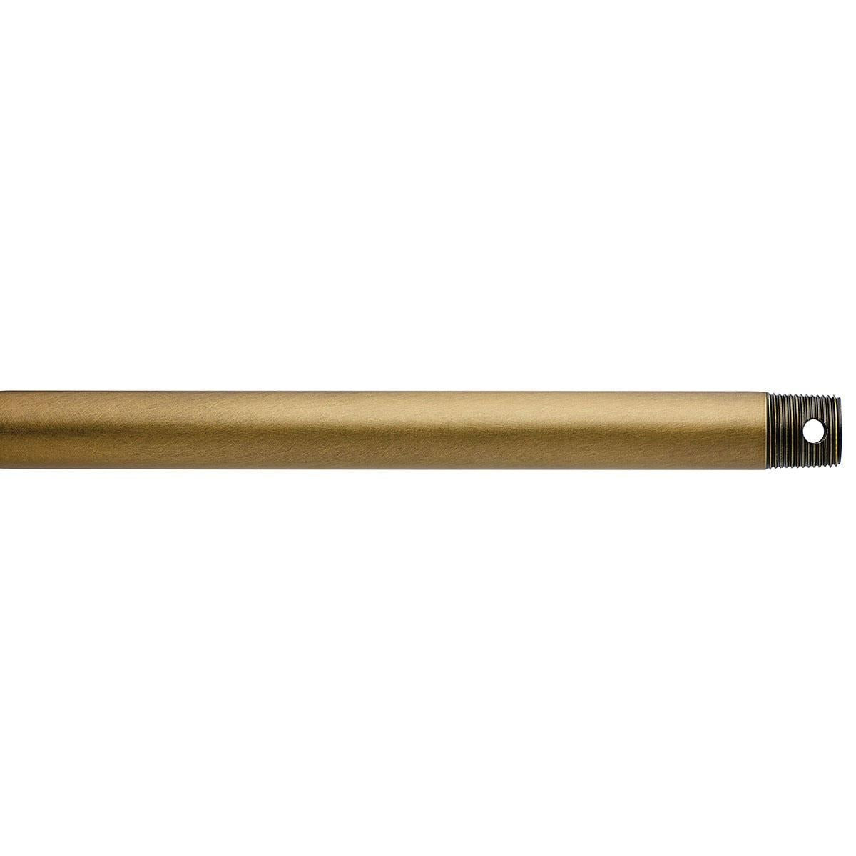 KICHLER Kichler 360003nbr Ceiling Fan Downrod 36in Natural Brass