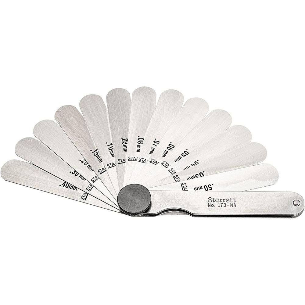 STARRETT Starrett 57086 Parallel Feeler Gage Set 13 Piece