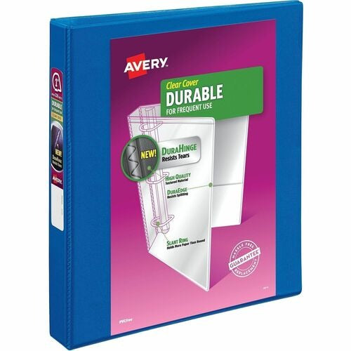 AVERY Avery AVE17014 Slant Ring View Binder 1 Inch Blue
