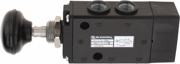 NORGREN Norgren X3064422 Manually Operated Valve 3/8 Npt Button