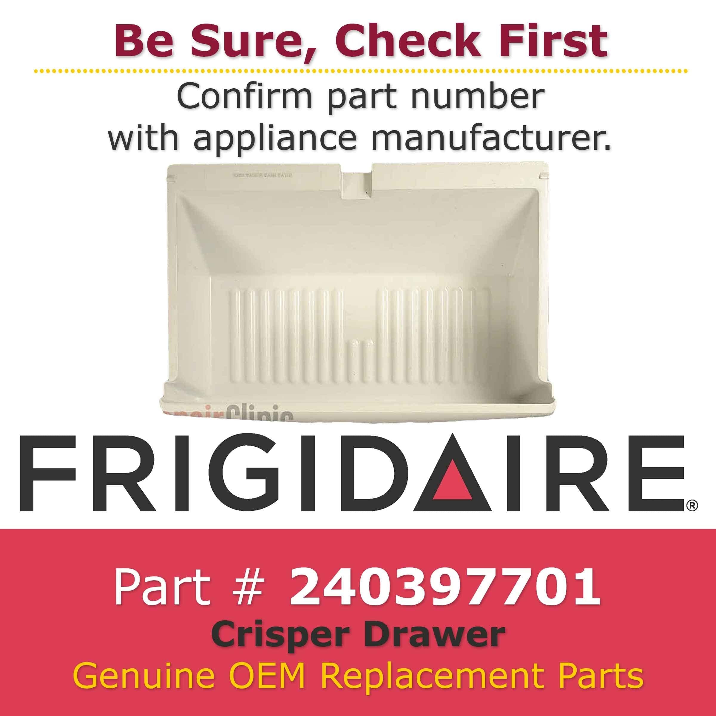 FRIGIDAIRE Frigidaire 240397701 Crisper Drawer Refrigerator
