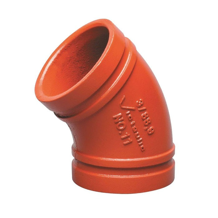 VICTAULIC VICTAULIC 11 No. 11 Grooved 45 Degree Elbow 6 inches