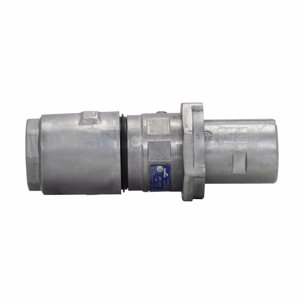 Crouse-Hinds APJ3475 Grounding Style 1 Heavy Duty Watertight Weatherproof Plug 600 Vac/250 Vdc