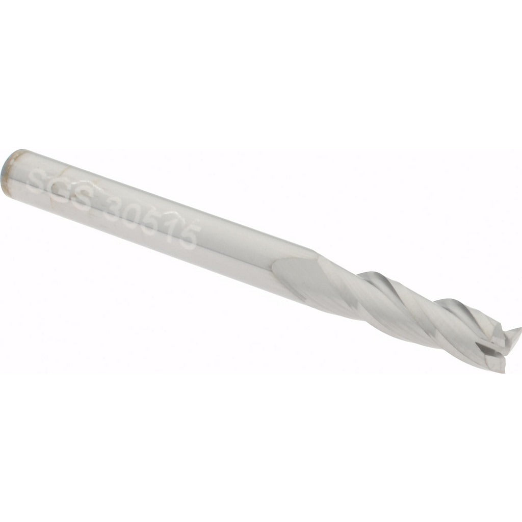 KYOCERA SGS PRECISION TOOLS Sgs 30515 Square End Mill 1/8 in 3 Flute Solid Carbide