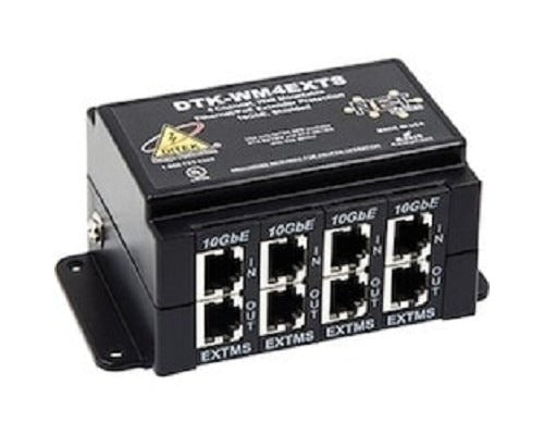 DITEK Ditek DTK-WM4EXTS Wall Mount PoE Extender Surge Protector 4-Channel DK-DTKWM4EXT