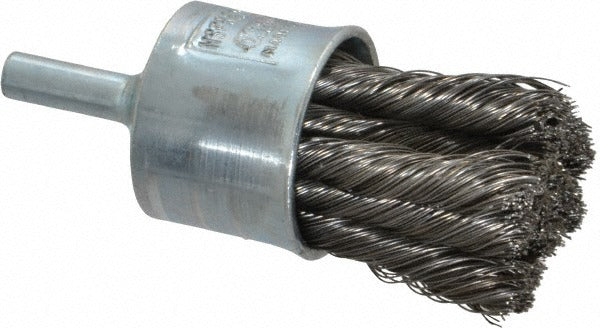 OSBORN Osborn 0003074000 End Brush 1 in Steel Knotted Wire