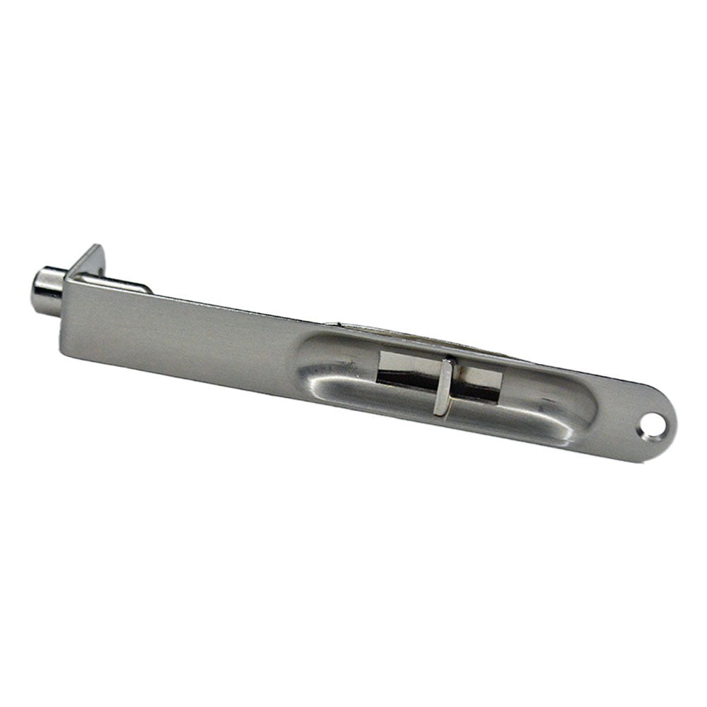 EMTEK Emtek 8502US15 Round Corner Flush Bolt Satin Nickel