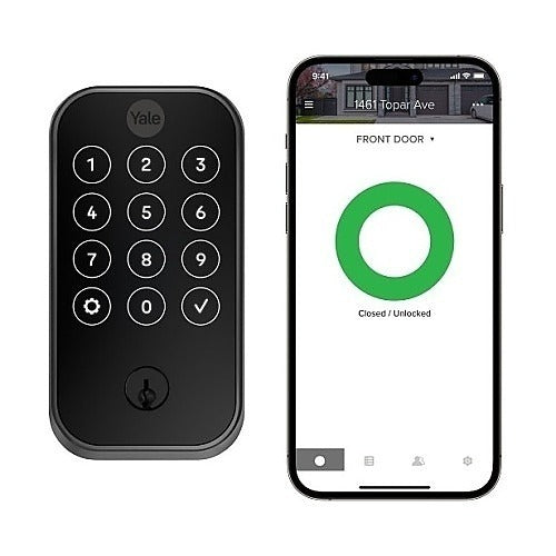 YALE Yale Residential YRD624-CB1-BSP Smart Lock Ble Connect